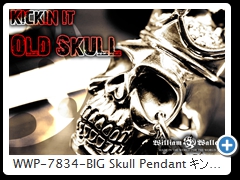 WWP-7834-BIG Skull Pendant キング スカル ペンダント55,800 円