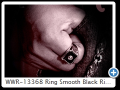 Ring Smooth Black Ring 18,800 円