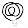 Black Spinel Necklace U[uXbg WWC-28367