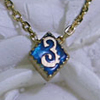 Number Pendant 3 fB[Xy_g WWP-25144-3-GP