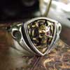 Skull Shield Ring Vo[@y_g WWR-13363 SIBR MEN