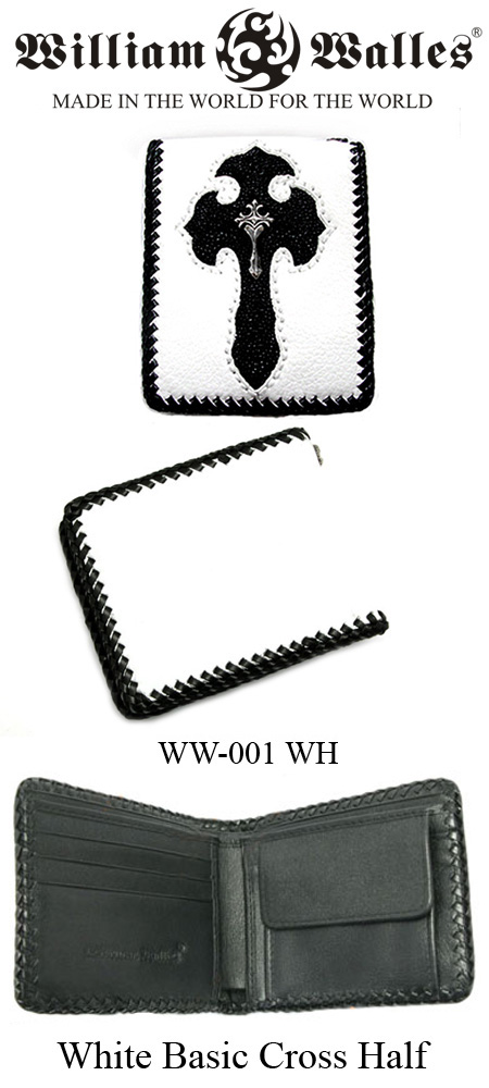 White Basic Cross HalfU[ z / EHbg WW-001 WH-BK