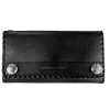 Leather Bully Wallet Three-folds Long Wallet U[ z / EHbg WW-054