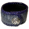 Lizard Skin Bracelet Vo[ gEO WWB-20859 BL LIZARD