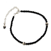 Black Spinnel Skull Bracelet I ラペルピン WWB-28357 BK