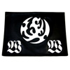 WWLogo Mat L[z_[ WWMT-002 BK