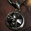 Iron Cross Skull Necklace レディースペンダント WWP-18741 with chain