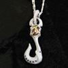 Unicorn Hook Pendant Vo[@y_g WWP-23666 WH