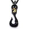 Black Unicorn Hook Pendant Vo[ w / O WWP-23667 BK