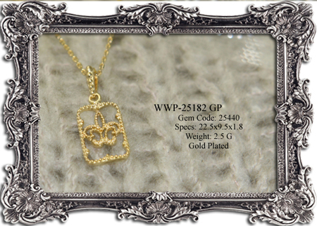 レディースペンダント WWP-25182 GP