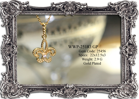 レディースペンダント WWP-25183 GP