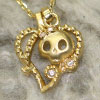 Heart Skull Charm U[ z / EHbg WWP-25187 GP