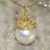 Crown Pearl Charm ^oR C^[P[X WWP-25196 GP