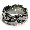 Bat Wing Ring with Pink Gem レザー 財布 / ウォレット WWR-10001 PI 19