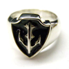 Anchor Cross Ring Vo[@oO WWR-1721 MEN 19