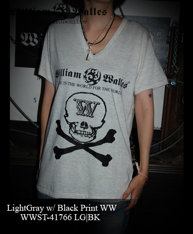 Tシャツ WWST-41766 LG BK L