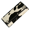 Horse Wallet U[ z / EHbg WWWL-2203 BK WH