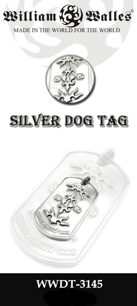 Silver Dog Tagシルバー ドッグタグ WWDT-3145 CHAIN