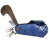 Stylish Blue Leather Keyholder Vo[C^[ WWK-17014 G1