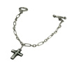 William Black Cross Bracelet obO / ΂ WWSB-3115 BK