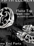  - Flame Top Ring And Flame End Parts Pendant Vo[O y_g