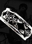  - Gothic Cross Stretched Ring Vo[O