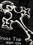 - Hard Cross Top シルバークロス ペンダント